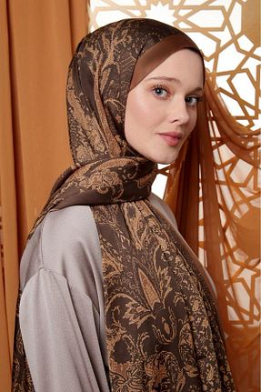 شال قهوه ای زنانه Levidor - کد 927810038