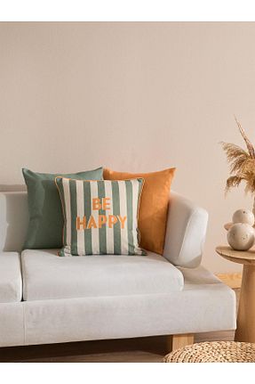 کوسن و روکش کوسن سبز پلی استر Vanilla Home - کد 927820838