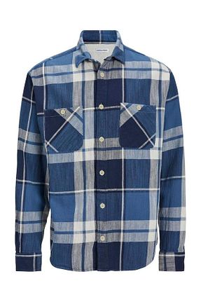 پیراهن آبی مردانه رگولار Jack & Jones - کد 793901118