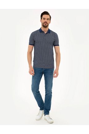 پولوشرت سرمه ای مردانه %100 پنبه Pierre Cardin - کد 927808319