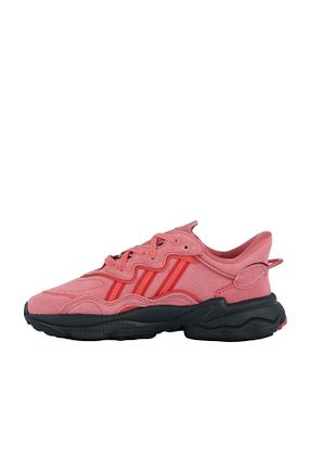 کفش اسنیکر زرشکی زنانه بند دار adidas - کد 741415626