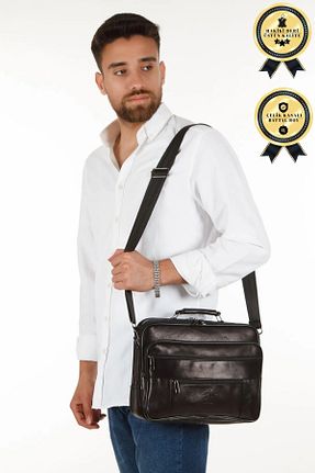 کیف دستی مشکی مردانه ابعاد بزرگ Newish Polo - کد 97615743