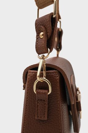 کیف دوشی قهوه ای زنانه چرم مصنوعی Capone Outfitters - کد 840119430