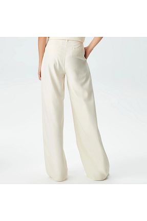 شلوار سفید زنانه پلی استر Lacoste - کد 928007390