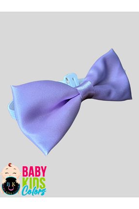 پاپیون بنفش بچه گانه ساتن baby kids colors - کد 830460009
