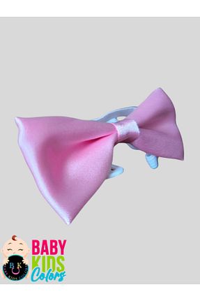 پاپیون صورتی بچه گانه ساتن baby kids colors - کد 688047273