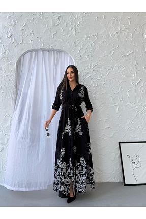 لباس مشکی زنانه بافتنی Att - کد 861004377