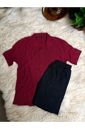 ست بالاتنه و پائین تنه متالیک مردانه بافتنی YONEZ MODA - کد 927836815