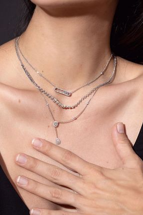 گردنبند جواهر زنانه New Obsessions - کد 832998860