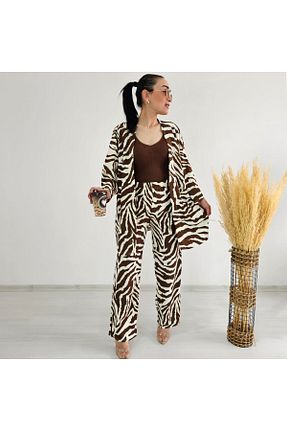 کافتان و کیمونو حجاب رنگی زنانه پلی استر 6 butik altı üstü butik - کد 927841359