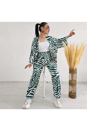 کافتان و کیمونو حجاب رنگی زنانه پلی استر 6 butik altı üstü butik - کد 927841542