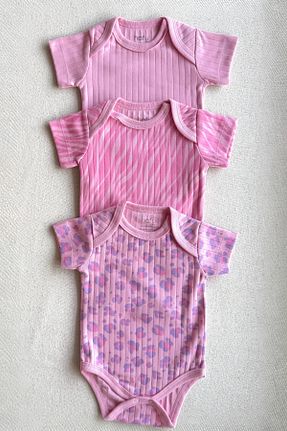 بادی و سرهمی نوزادی رنگی بچه گانه پارچه HAFY BABY - کد 927844766