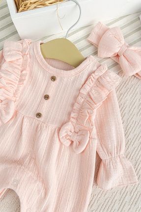 سرهمی صورتی بچه گانه آستین استاندارد Babymod - کد 927868249
