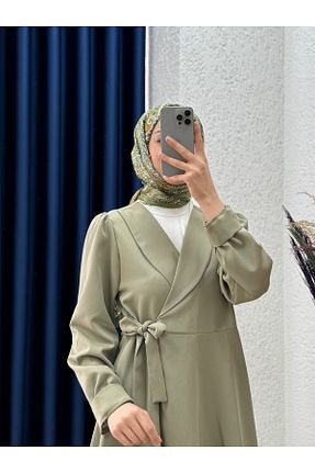 ست بالاتنه و پائین تنه حجاب خاکی زنانه رگولار Ebrar Store - کد 926934818