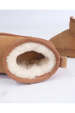 بوت / نیم بوت قهوه ای بچه گانه جیر POLENS - کد 764510576