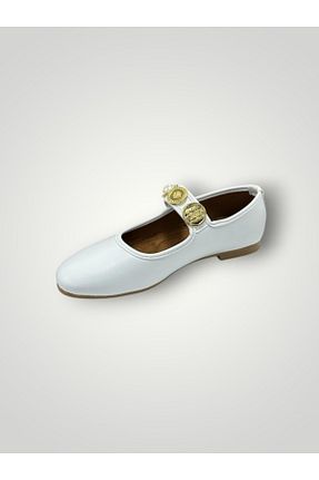 بابت سفید زنانه چرم مصنوعی iskarpino - کد 927867749