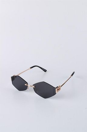 عینک آفتابی طلائی زنانه 56 Max Polo - کد 927868807