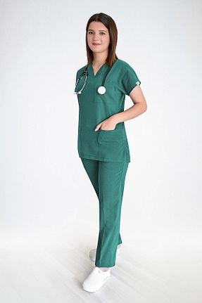لباس کار سبز Nur Medikal Giyim - کد 121400465