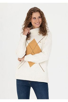 پلیور بژ زنانه ساده U.S. Polo Assn. - کد 764665097