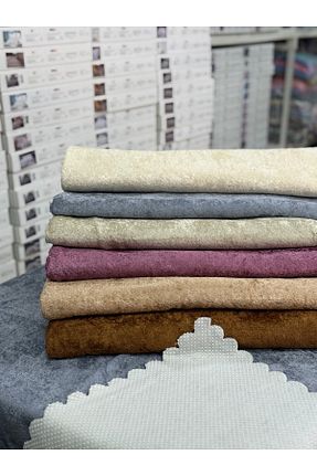 کاور مبل طوسی مخمل ÇAĞLI TEKSTİL - کد 928131210