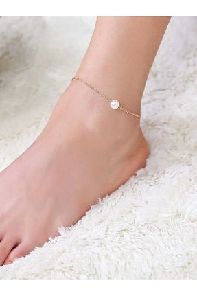 خلخال جواهر زرد زنانه استیل (فولاد) Çelik - کد 927892248