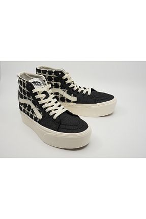 کفش اسنیکر مشکی زنانه بند دار Vans - کد 681219174