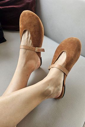 بابت قهوه ای زنانه Topukla Footwear - کد 927892348