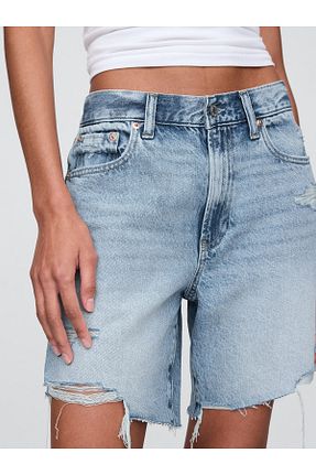 شلوارک و برمودا آبی زنانه رگولار GAP - کد 927891433