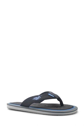 دمپائی مشکی مردانه پاشنه تخت U.S. Polo Assn. - کد 894017364