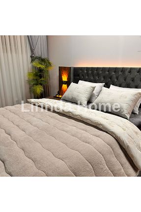 لحاف دونفره طوسی 195 x 215 Linnda Home - کد 831825626