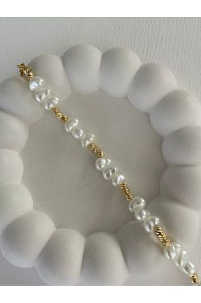 دستبند استیل (فولاد) زرد زنانه استیل (فولاد) stainles steel - کد 927897754