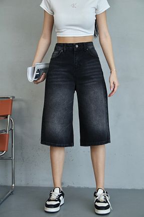 شلوار جین مشکی زنانه رگولار shop - کد 927905484