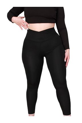 ساق شلواری مشکی زنانه بافت MODA - کد 928901252