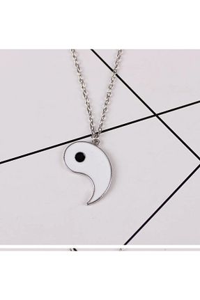 گردنبند جواهر طوسی زنانه فلزی Miyoste - کد 897248116