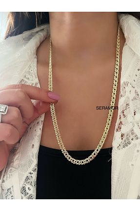 گردنبند استیل ( فولاد ) زرد زنانه استیل (فولاد) XUPING JEWELRY - کد 927918497