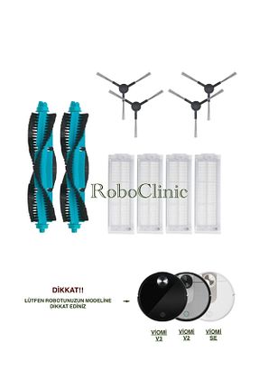 اکسسوری جاروبرقی مشکی Roboclinic - کد 927921140