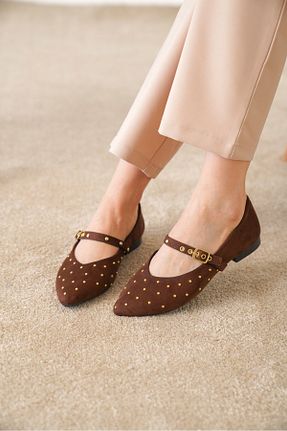 بابت قهوه ای زنانه جیر luuq shoes - کد 927921454