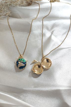 گردنبند استیل ( فولاد ) متالیک زنانه استیل ضد زنگ Lynare - کد 927421371