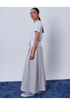 دامن حجاب طوسی زنانه رگولار KYR - کد 927940678
