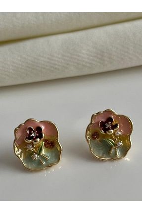 گوشواره جواهر رنگی Nilsu Jewellery Accessory - کد 927948769