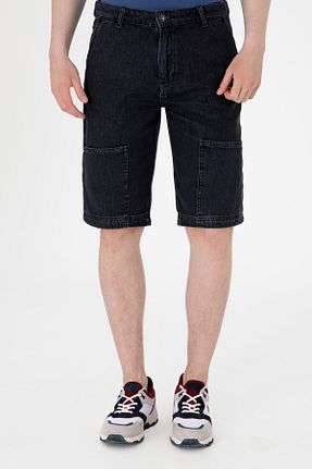 شلوارک و برمودا مشکی مردانه جین U.S. Polo Assn. - کد 928122451