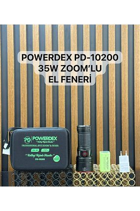چراغ دستی مشکی powerdex - کد 813313933