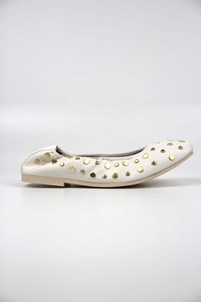 بابت سفید زنانه چرم مصنوعی Gökhan Talay - کد 927969383