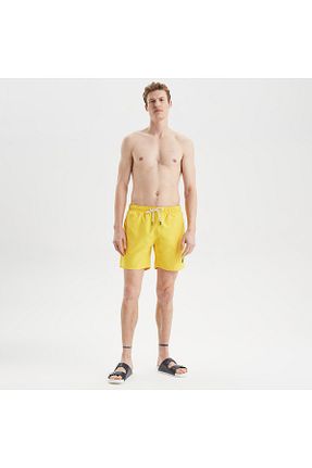 شلوارک ساحلی زرد مردانه پلی استر Nautica - کد 680114728