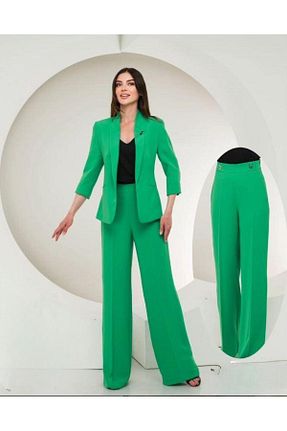 شلوار بژ زنانه پارچه Ayhan - کد 818438837