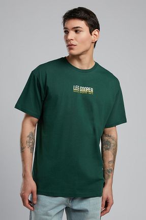 تیشرت سبز مردانه رگولار Lee Cooper - کد 928026691