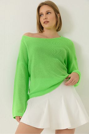 بلوز سبز زنانه ساده Bianco Lucci - کد 928029280