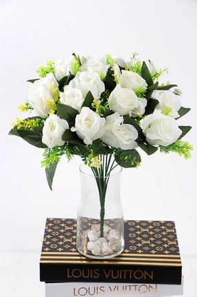 گل خشک و مصنوعی سفید Yapay Çiçek Deposu - کد 821950899