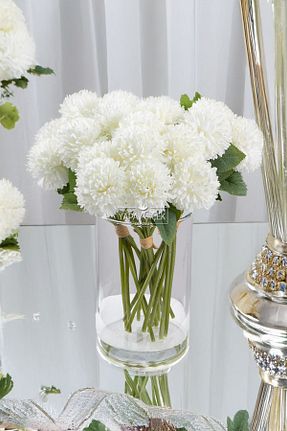 گل خشک و مصنوعی سفید Yapay Çiçek Deposu - کد 857639824