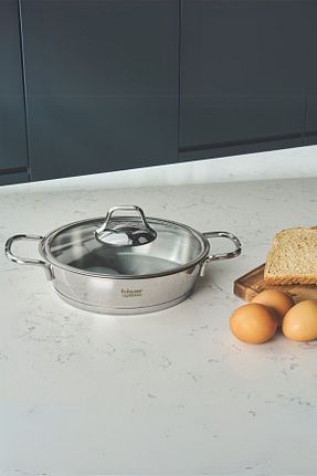 ماهیتابه بژ زیره نچسب Hisar - کد 927833017